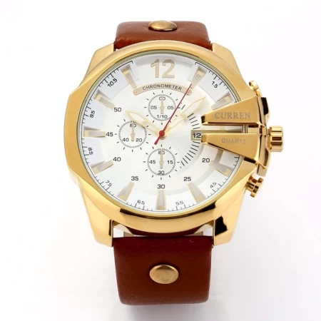 Curren Quartz High Fashion New Stylish Watch (Dial 5.5cm) - 0053