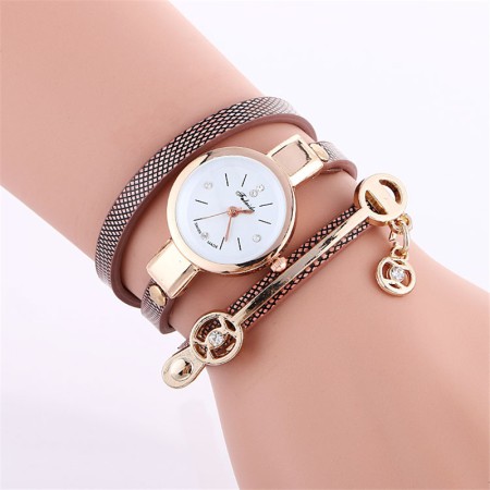 Fashion Women Bracelet Watch Leather Belt With Waterproofed