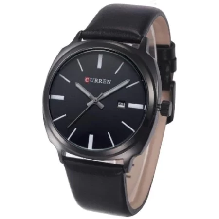 Curren Quartz Leather Strap Waterproof Stylish Watch7 ( Dial 4.6cm) - 0057