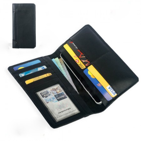 Genuine Leather Wallet With 12 Card Slots And money Pocket For Cell phone