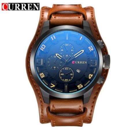 Curren Men's Top Quality Fashionable Watch (Dial 4.6cm) - 0079